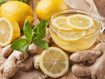 Limonlu Zencefil Çayı
